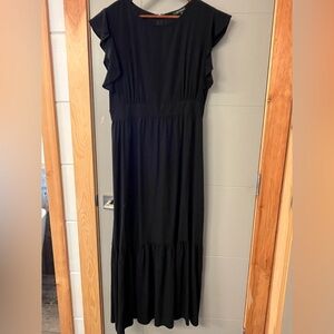 For Cynthia Linen Blend Maxi med